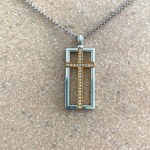 Brighton Holy Cross necklace from Crosses of the World Collection! NWOT!